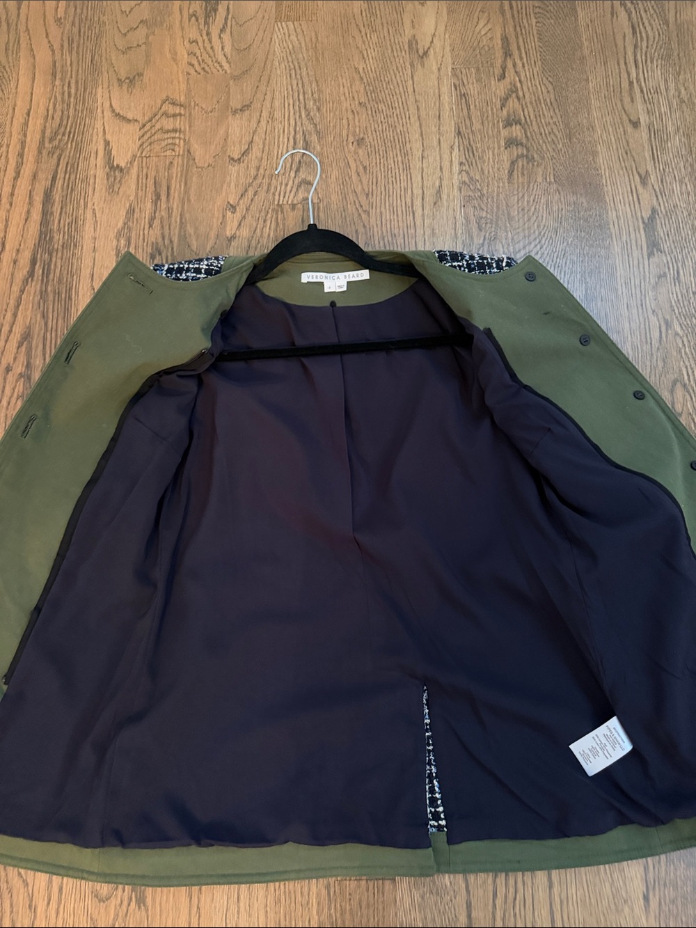 Veronica Beard Fielding Dickey Coat - Picture 5 of 6